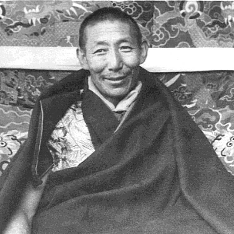H.H. Kyabje Trijang Rinpoche: click on image for enlargement